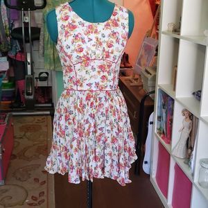 Kawaii retro floral day dress